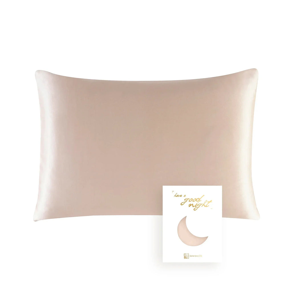 LUXHOME 100% Mulberry Silk Pillow Case With Hidden Zipper 22MM