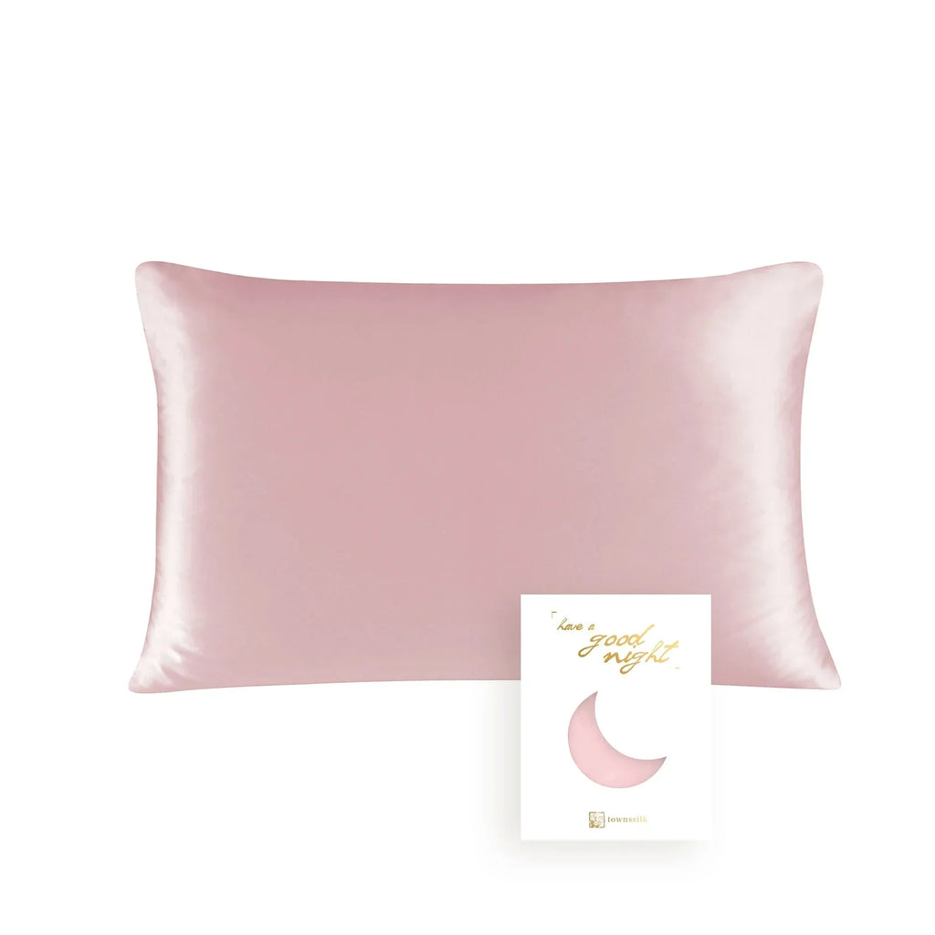 LUXHOME 100% Mulberry Silk Pillow Case With Hidden Zipper 22MM
