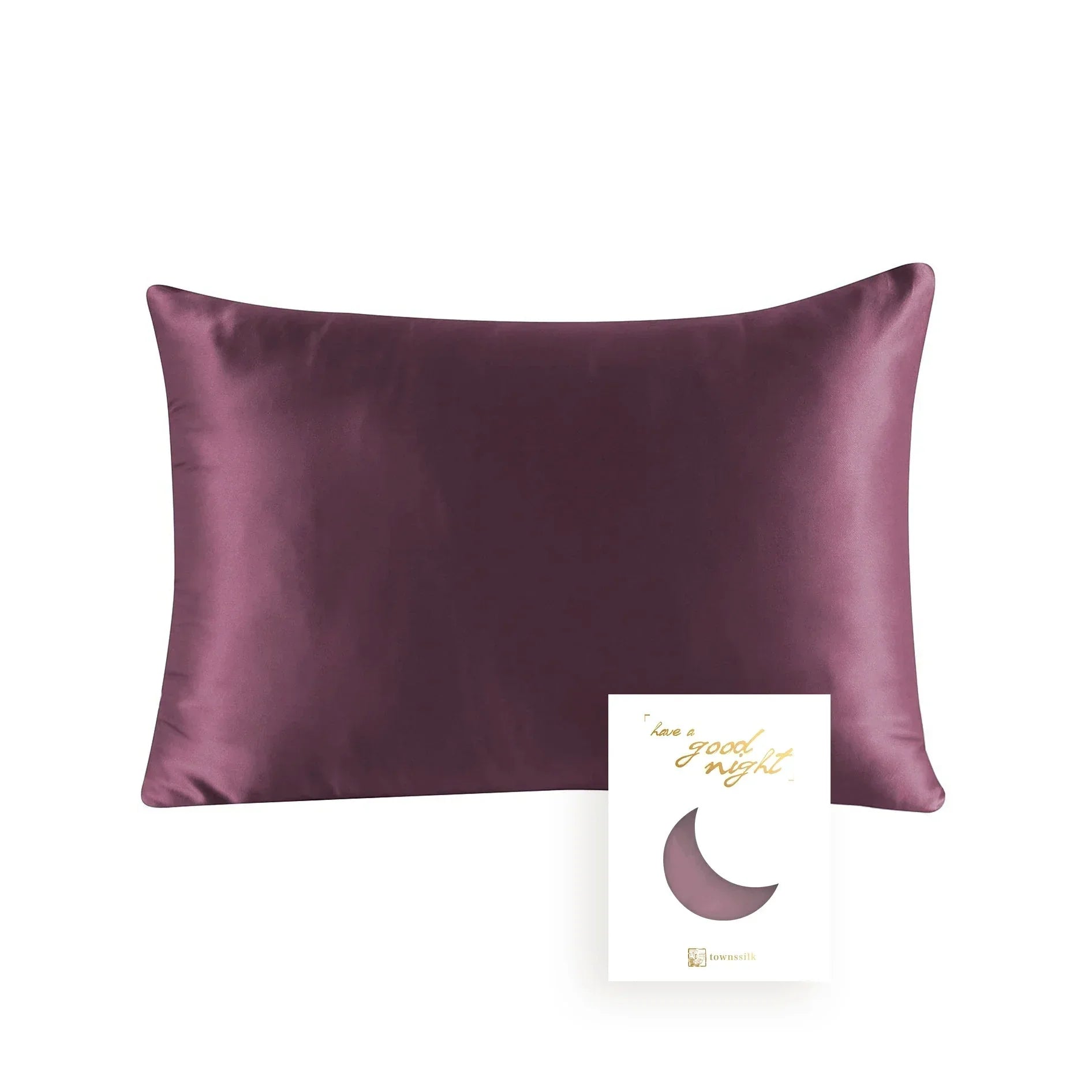 LUXHOME 100% Mulberry Silk Pillow Case With Hidden Zipper 22MM