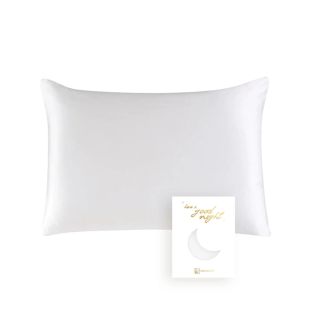 LUXHOME 100% Mulberry Silk Pillow Case With Hidden Zipper 22MM