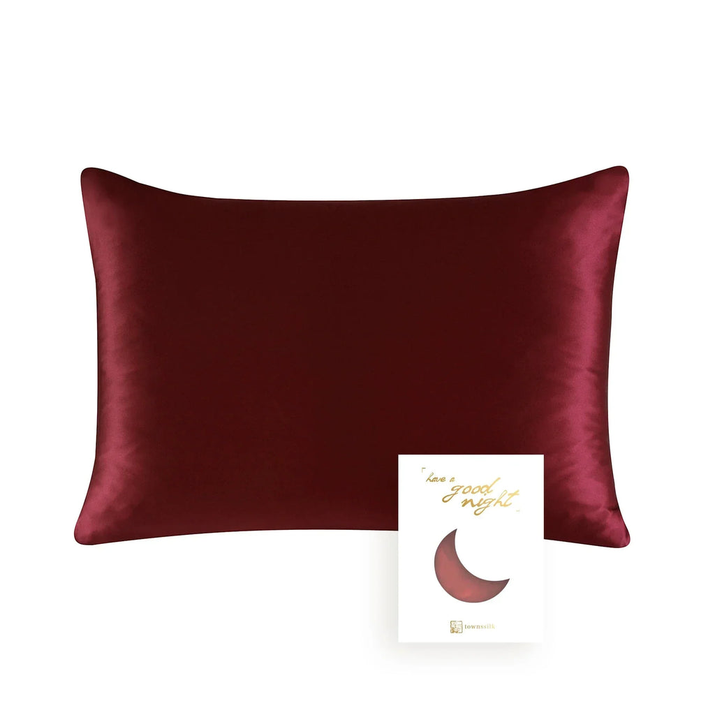 LUXHOME 100% Mulberry Silk Pillow Case With Hidden Zipper 22MM
