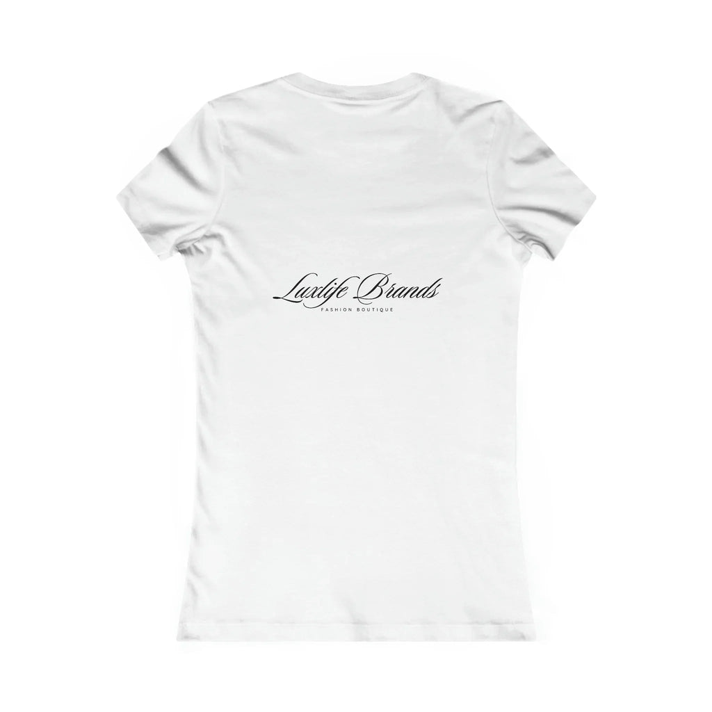 LUXLIFE BRANDS Women's 100% Cotton Favorite Tee