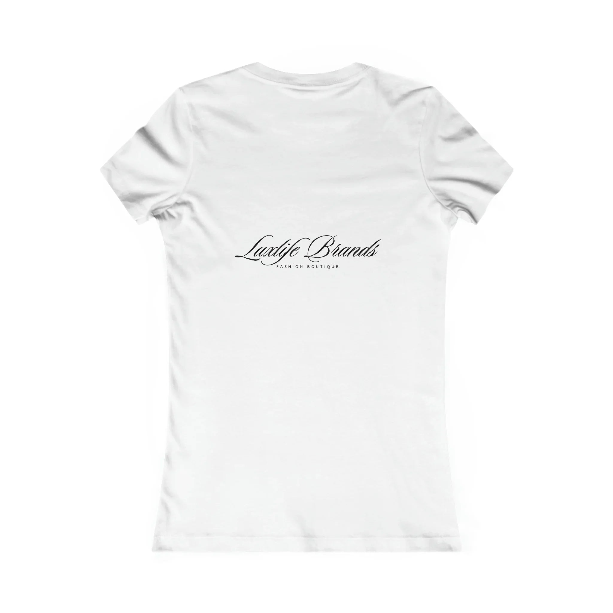 LUXLIFE BRANDS Women's 100% Cotton Favorite Tee