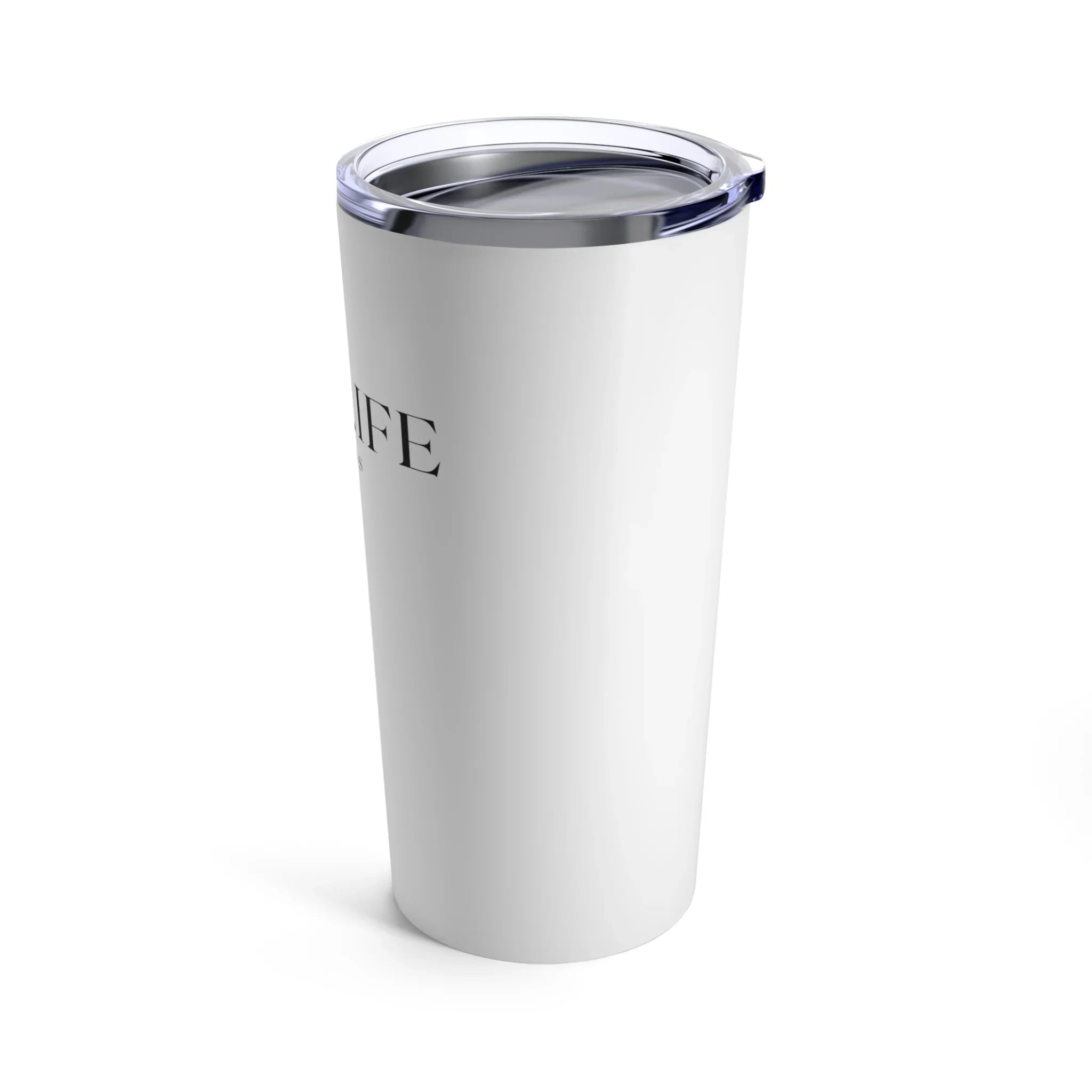 Luxlife Brands White Tumbler 20oz
