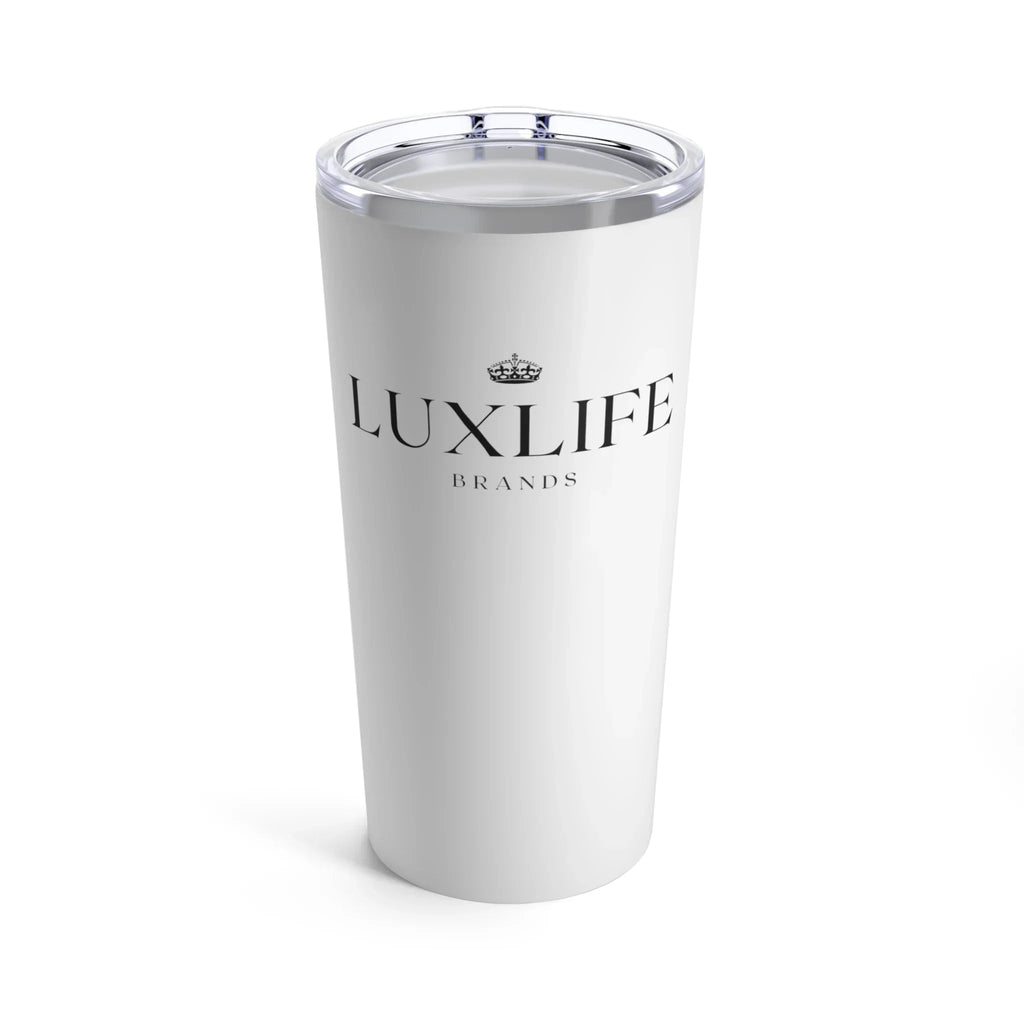 Luxlife Brands White Tumbler 20oz