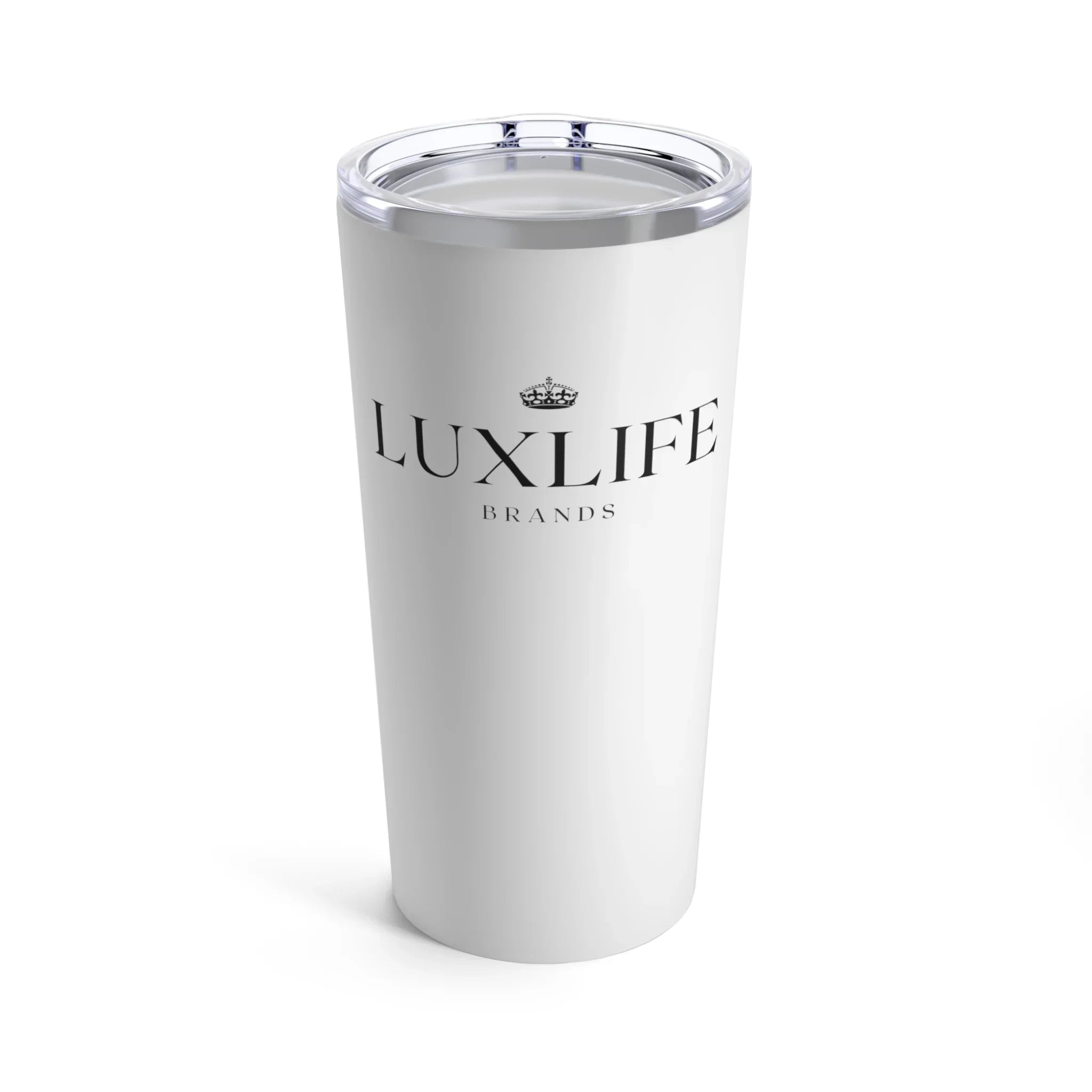Luxlife Brands White Tumbler 20oz
