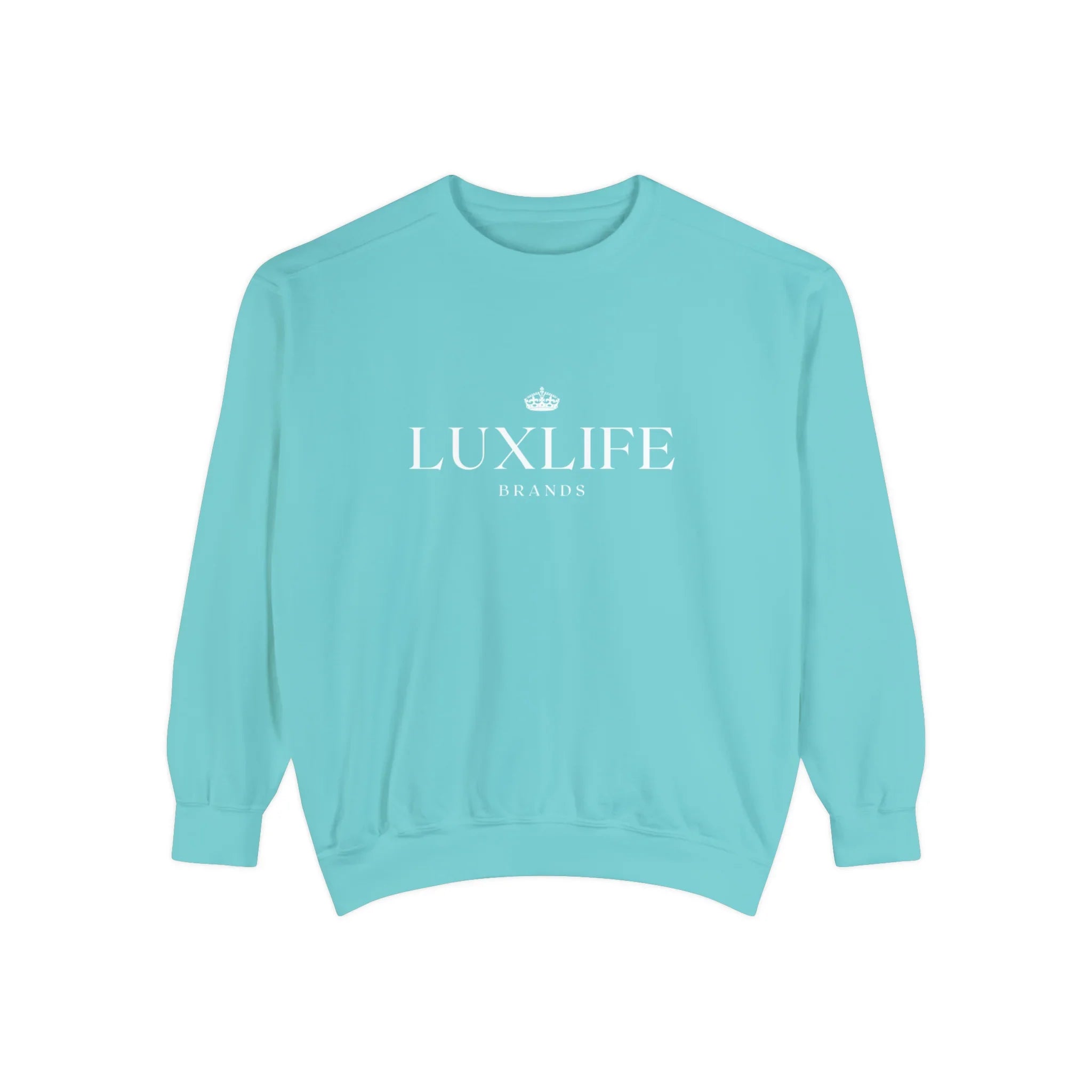 Luxlife Brands Garment-Dyed Sweatshirt