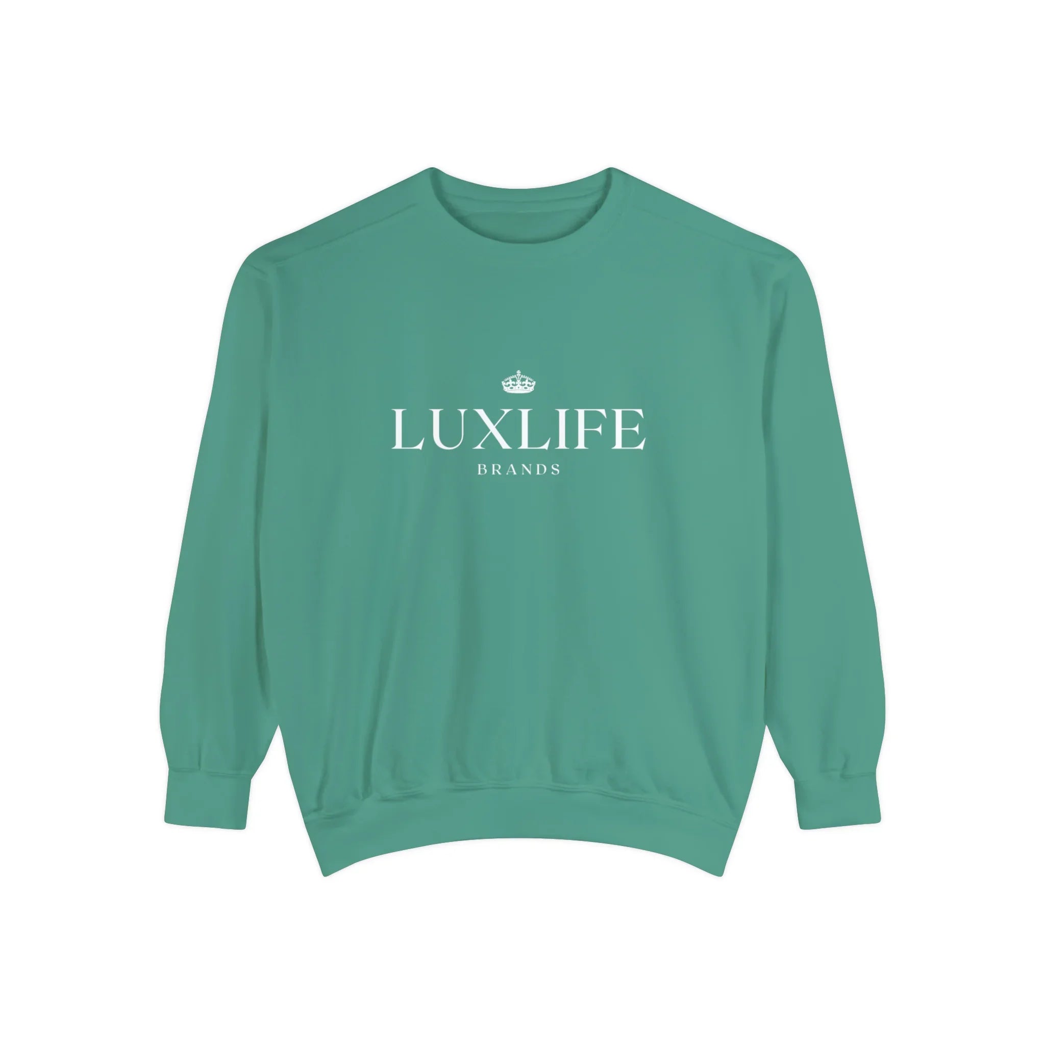 Luxlife Brands Garment-Dyed Sweatshirt