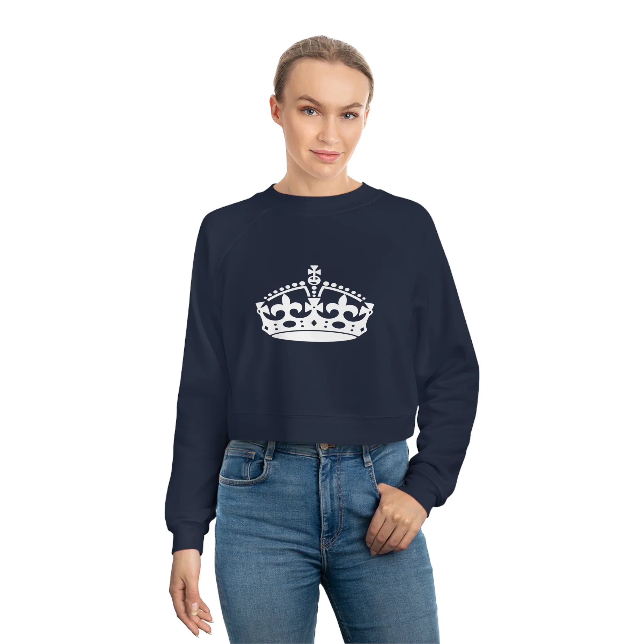 Women's Lux Cropped Fleece Pullover