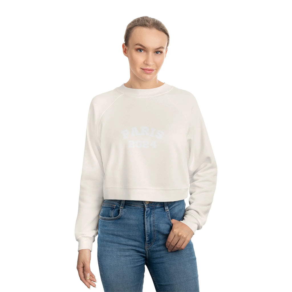 Women's Paris 2024 Cropped Fleece Pullover