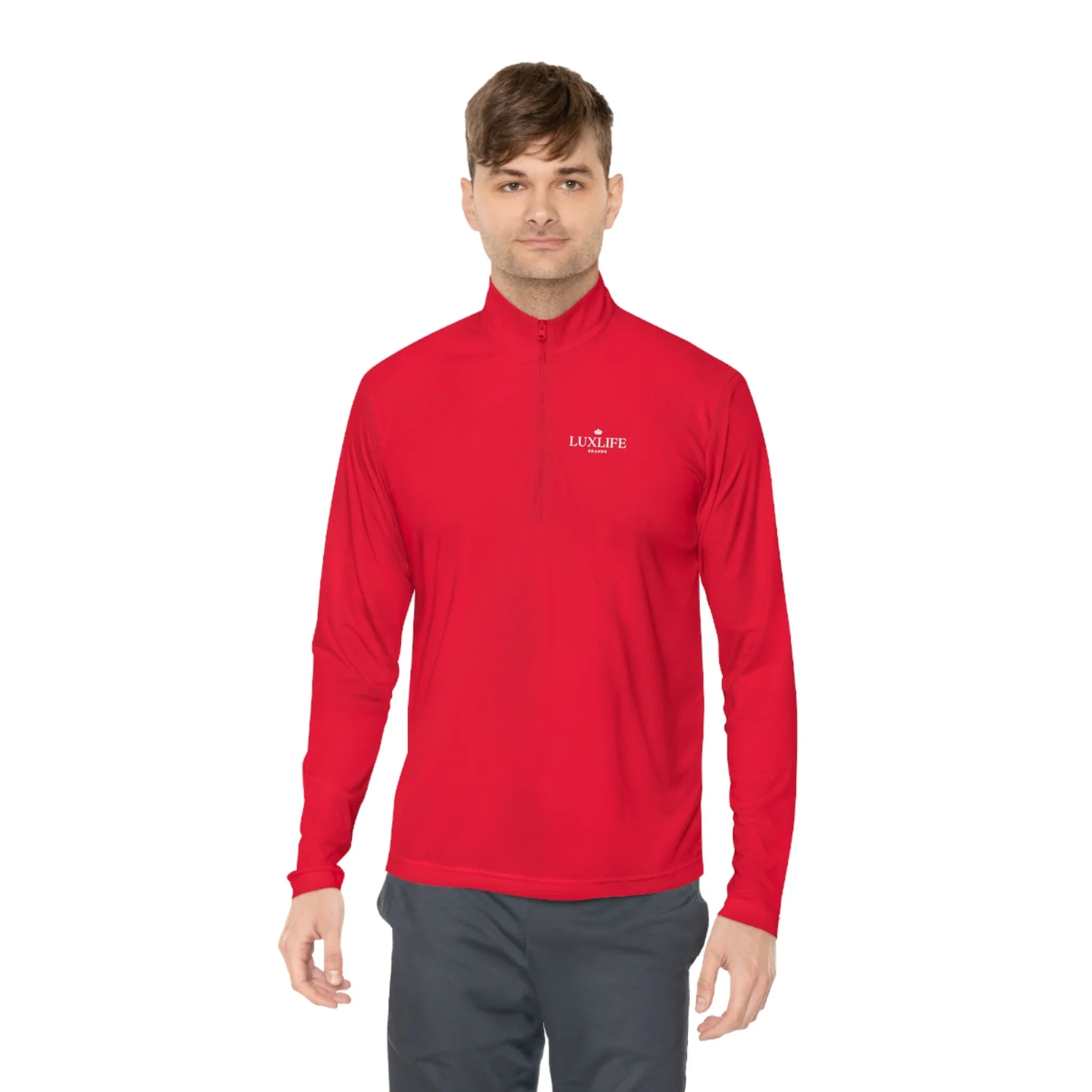 Luxlife Brands Recharge Quarter-Zip Pullover