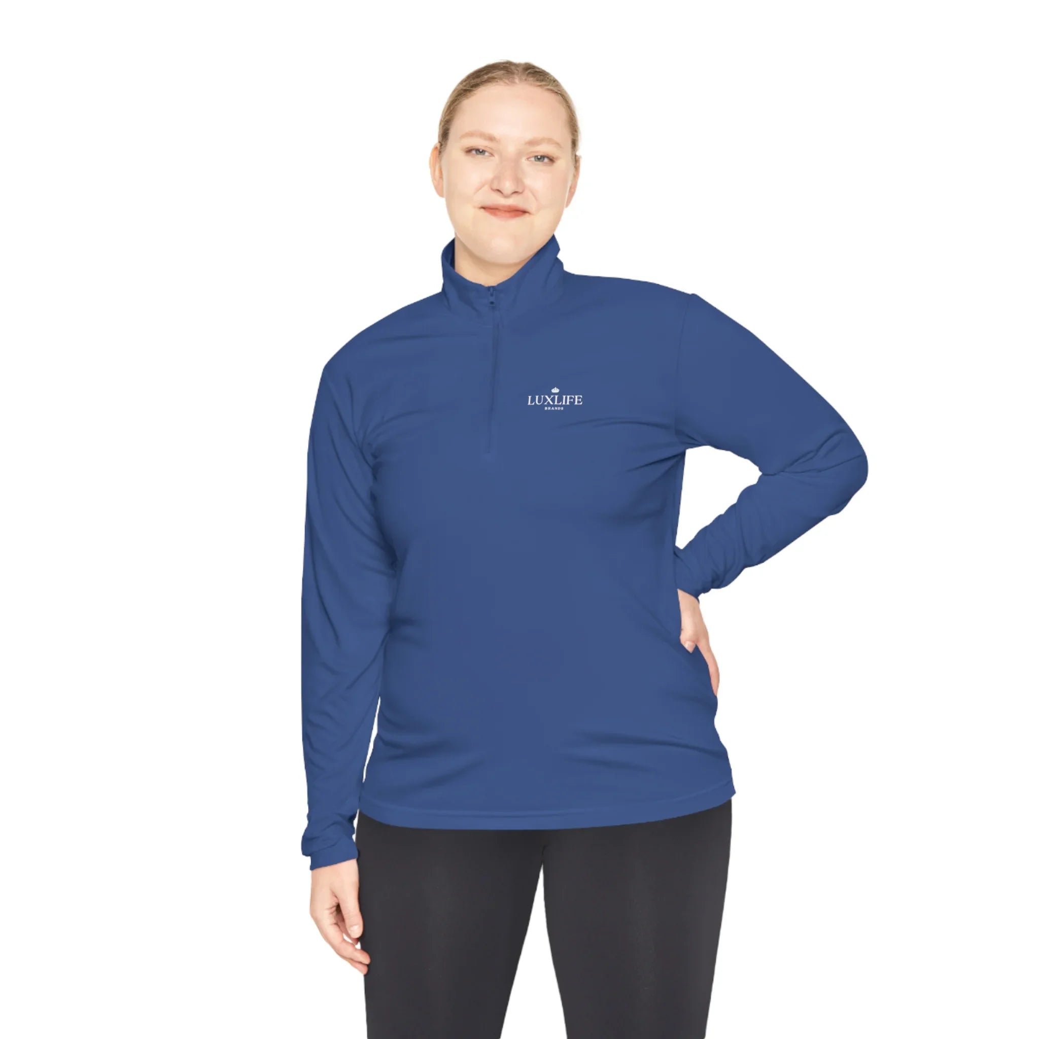 Luxlife Brands Recharge Quarter-Zip Pullover