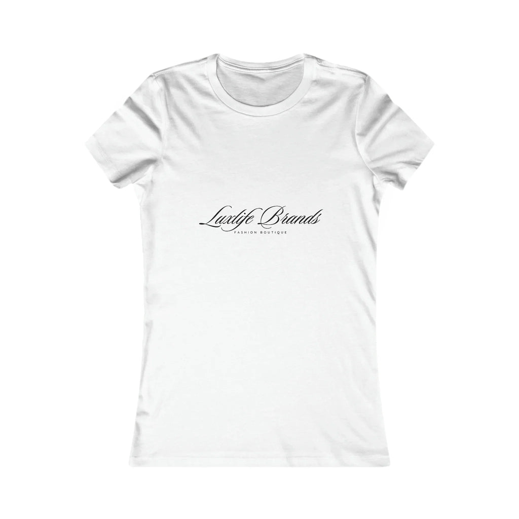 LUXLIFE BRANDS Women's 100% Cotton Favorite Tee