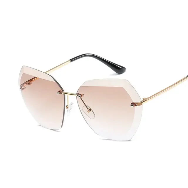 Vintage Metal Frame Gradient Shades