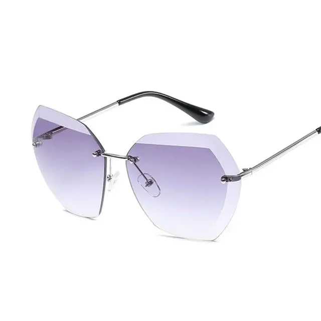 Vintage Metal Frame Gradient Shades