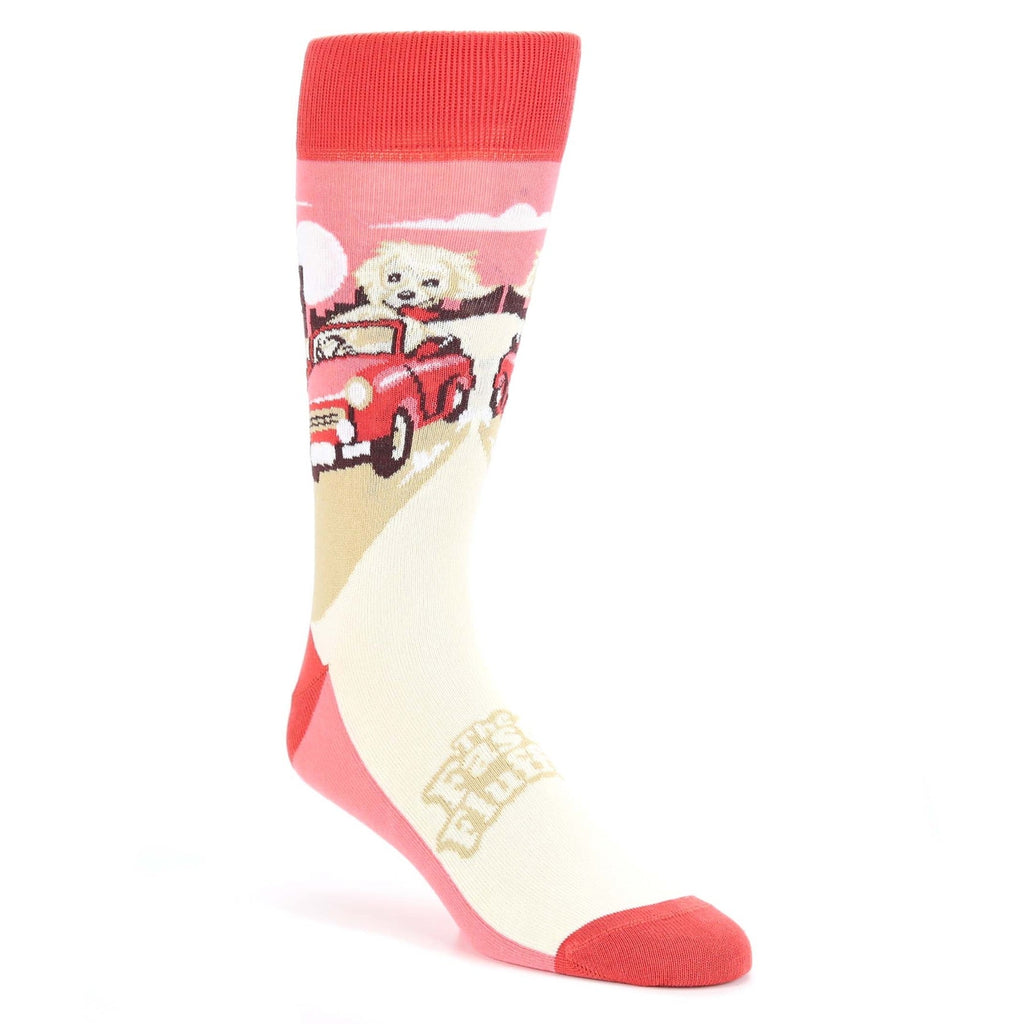 Silly Animal Pun Socks # 3 – Men’s Dress Socks Collection (6 pairs)