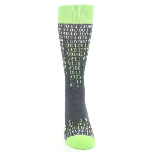 Binary Programming Socks - Men's Novelty Dress Socks