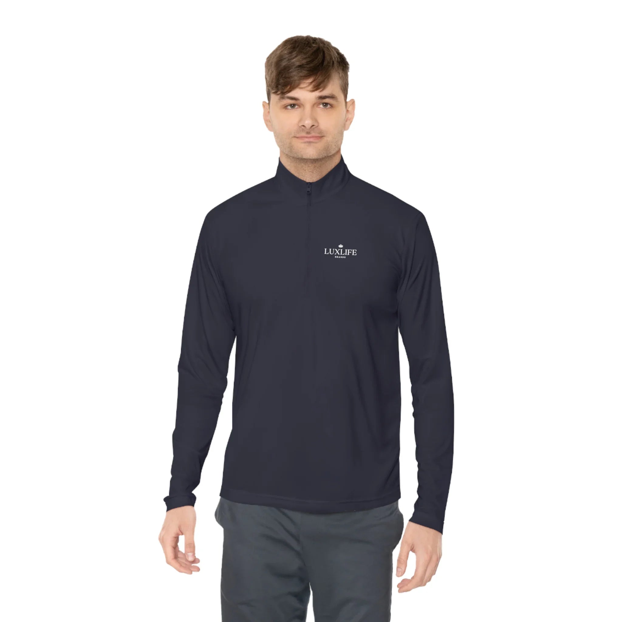 Luxlife Brands Recharge Quarter-Zip Pullover