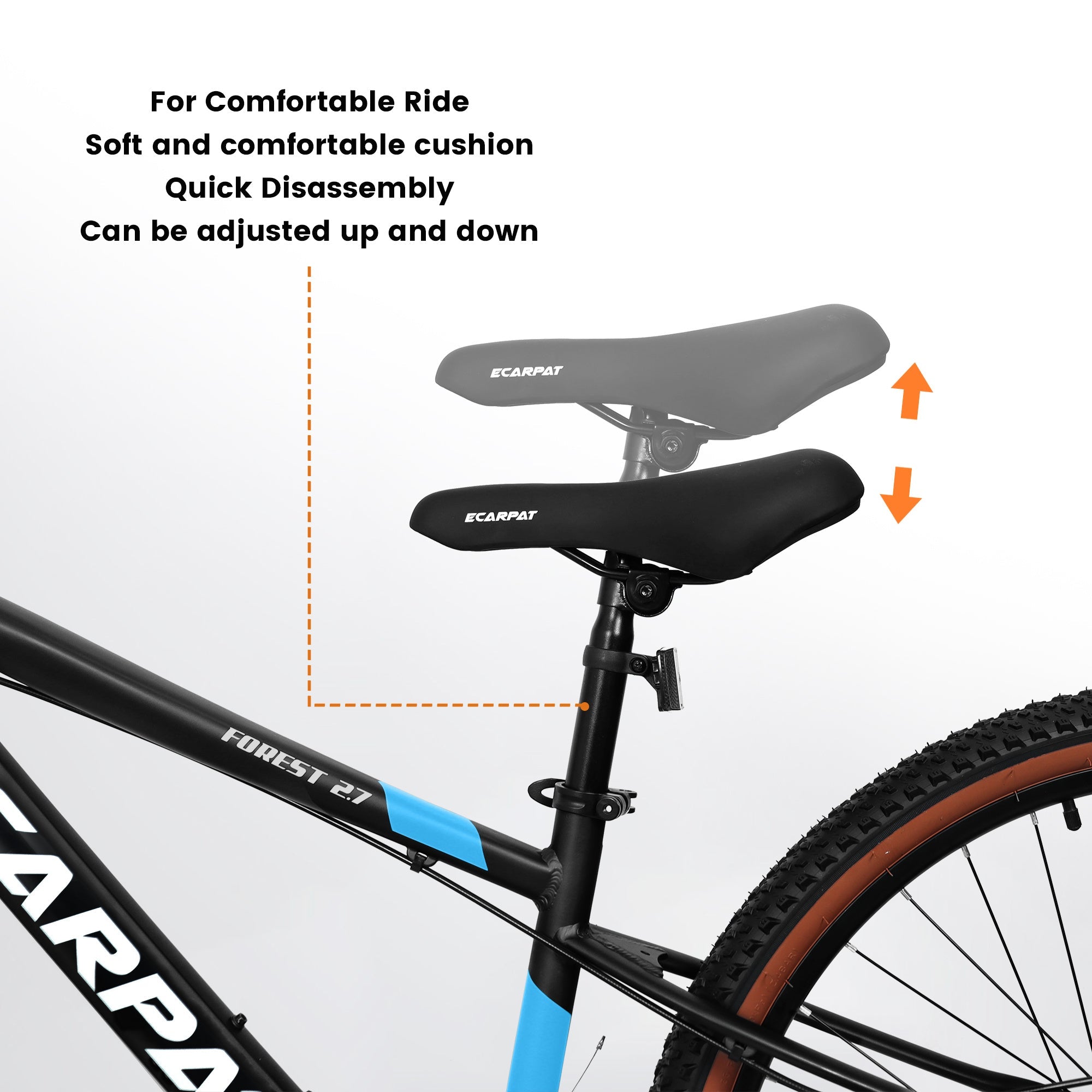 Carpat™ MTB Velocity 27 – 27.5" Aluminum Mountain Bike (21-Speed,