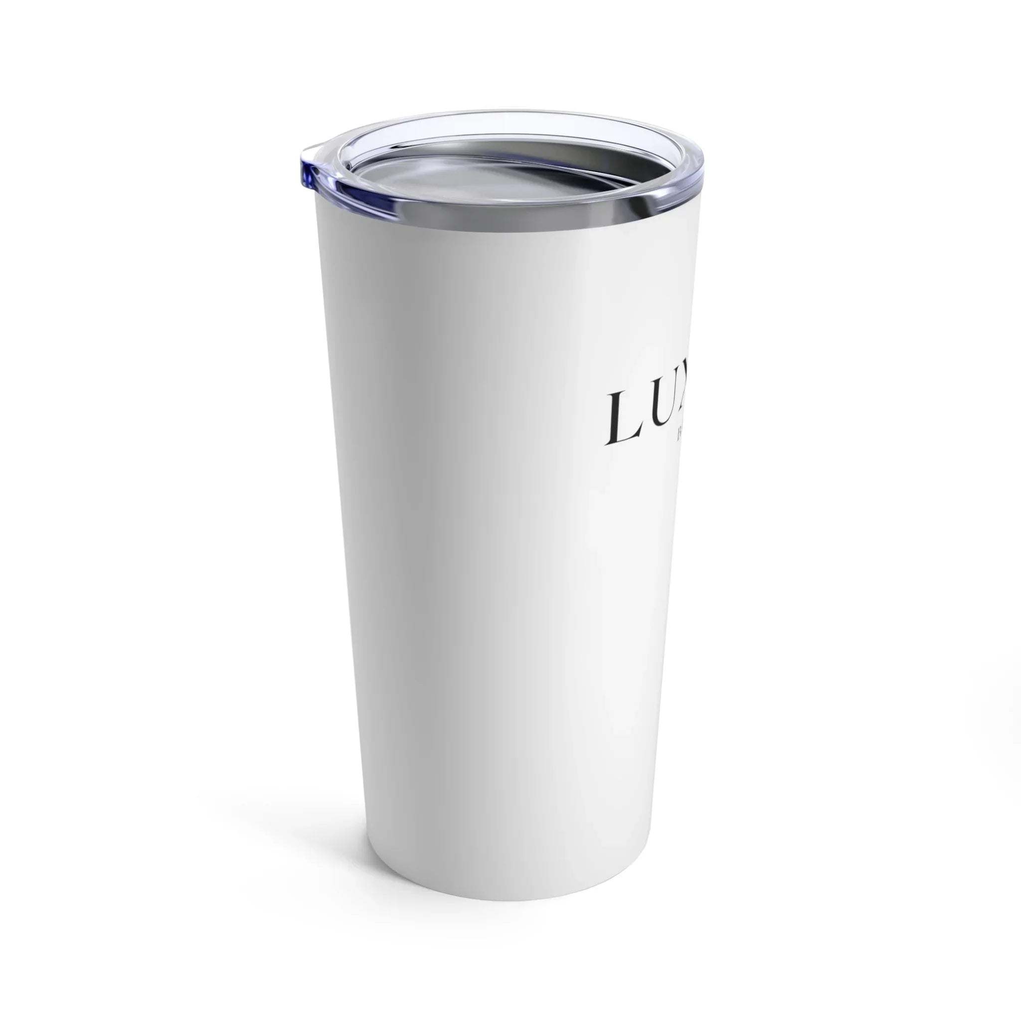 Luxlife Brands White Tumbler 20oz