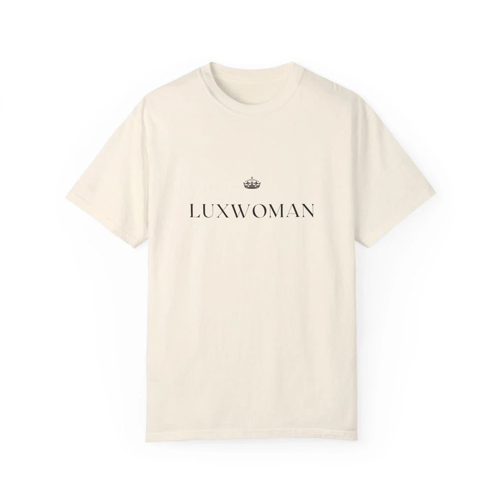 LUXWOMAN Soft 100% Cotton Comfort Tee