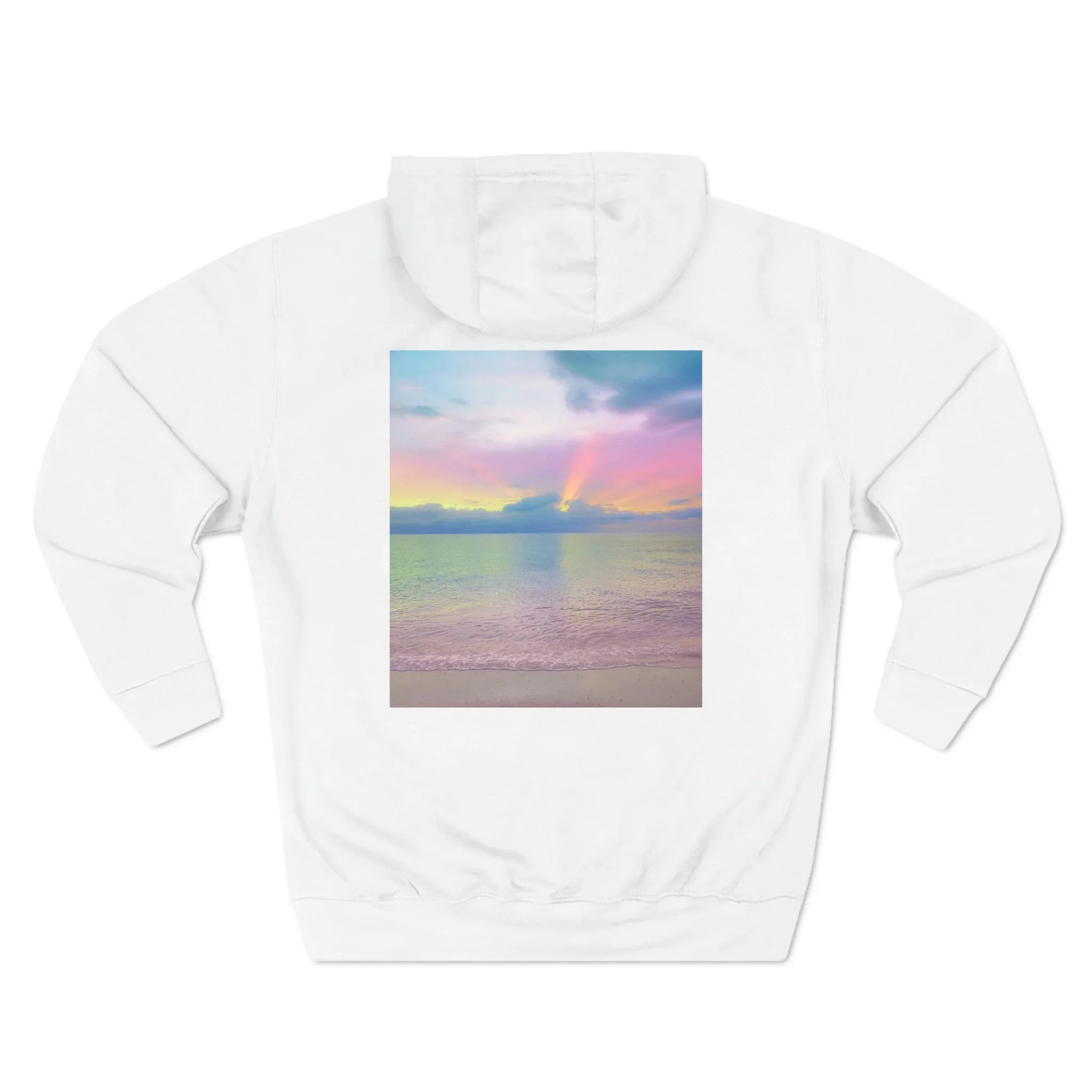 Luxlife Brands Sunset Vibes Three-Panel Fleece Hoodie