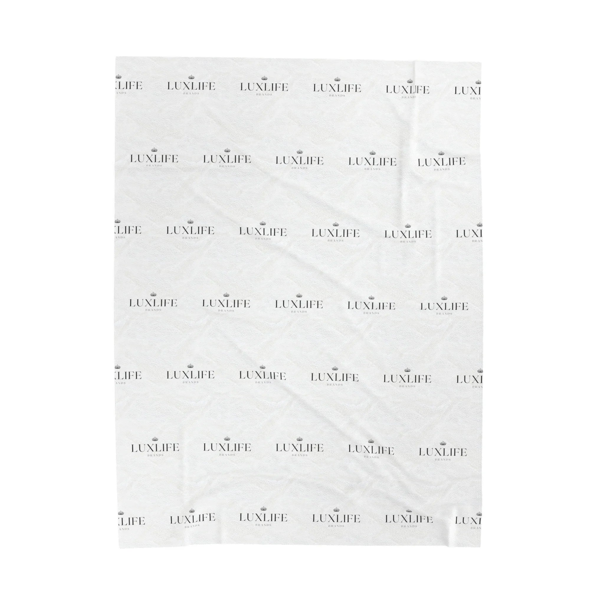 Luxlife Brands Accent Velveteen Plush Blanket