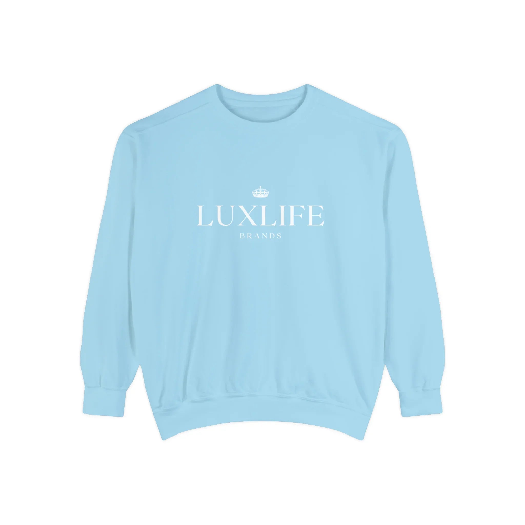 Luxlife Brands Garment-Dyed Sweatshirt