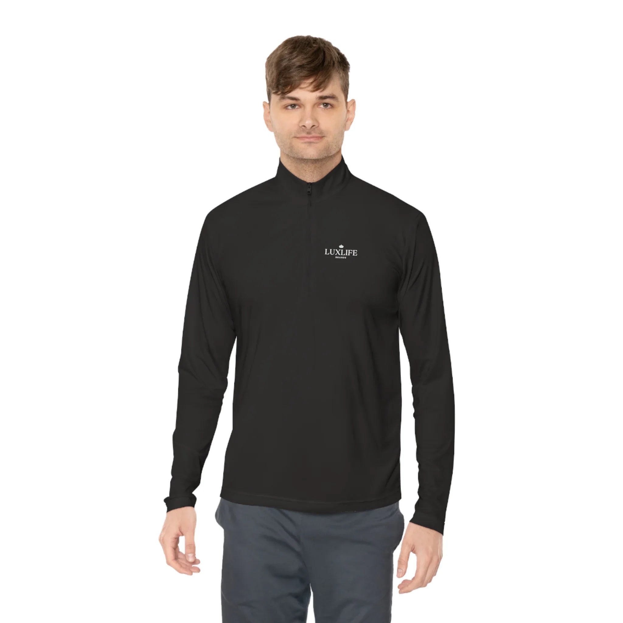 Luxlife Brands Recharge Quarter-Zip Pullover