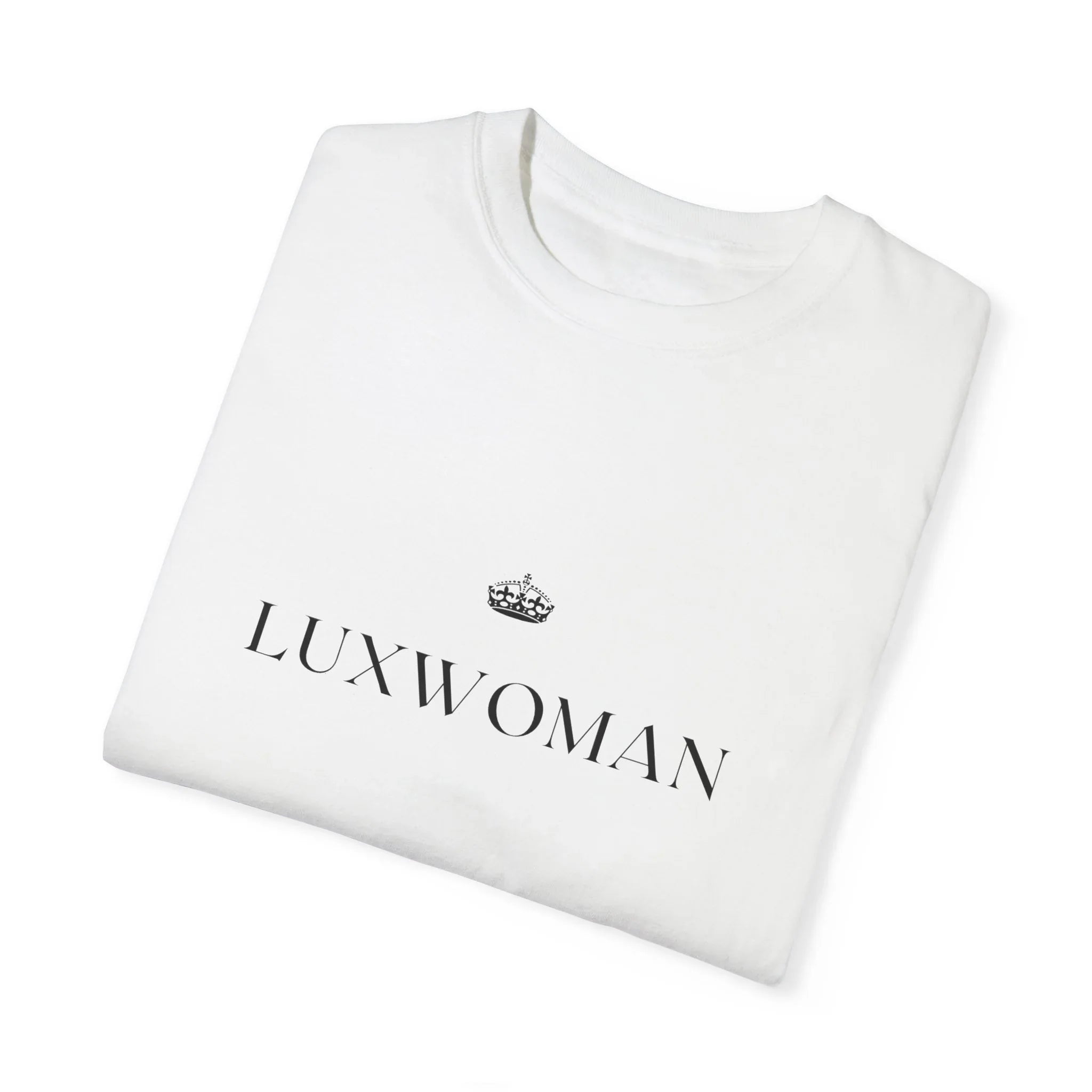 LUXWOMAN Soft 100% Cotton Comfort Tee