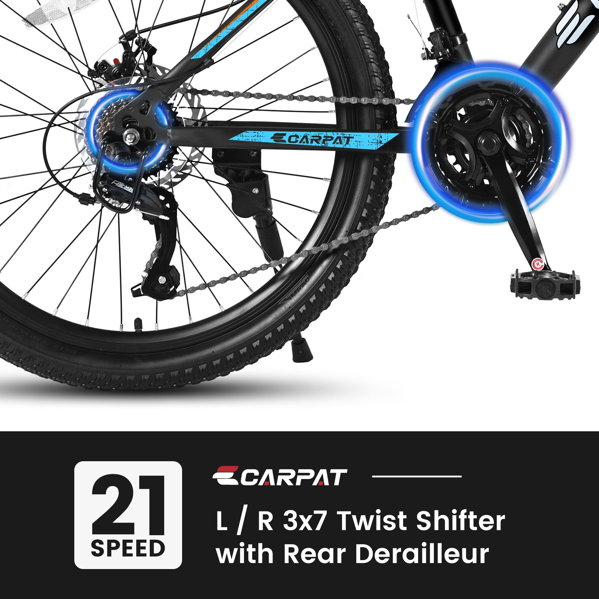 TrailStar™ City-Cruizer – 26" Shimano 21-Speed Mountain Bike