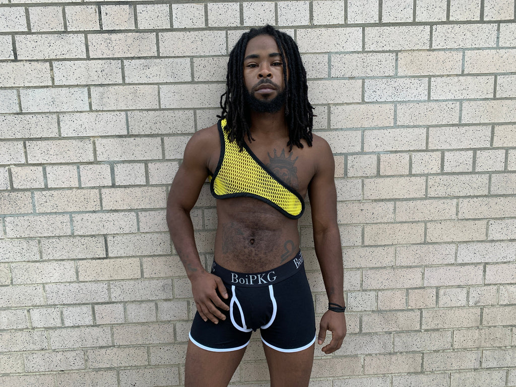 Honeycomb Mesh Harness yellow