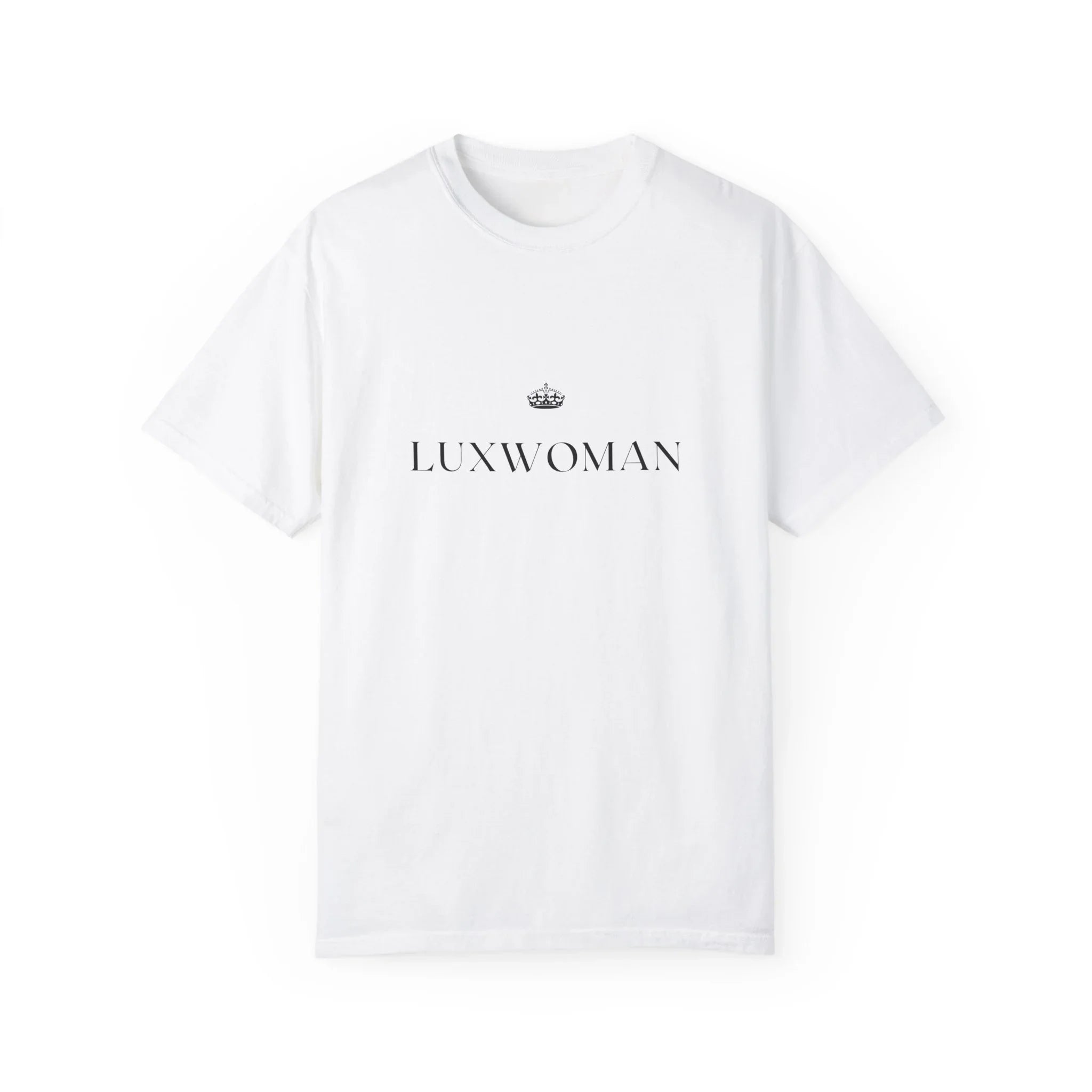LUXWOMAN Soft 100% Cotton Comfort Tee