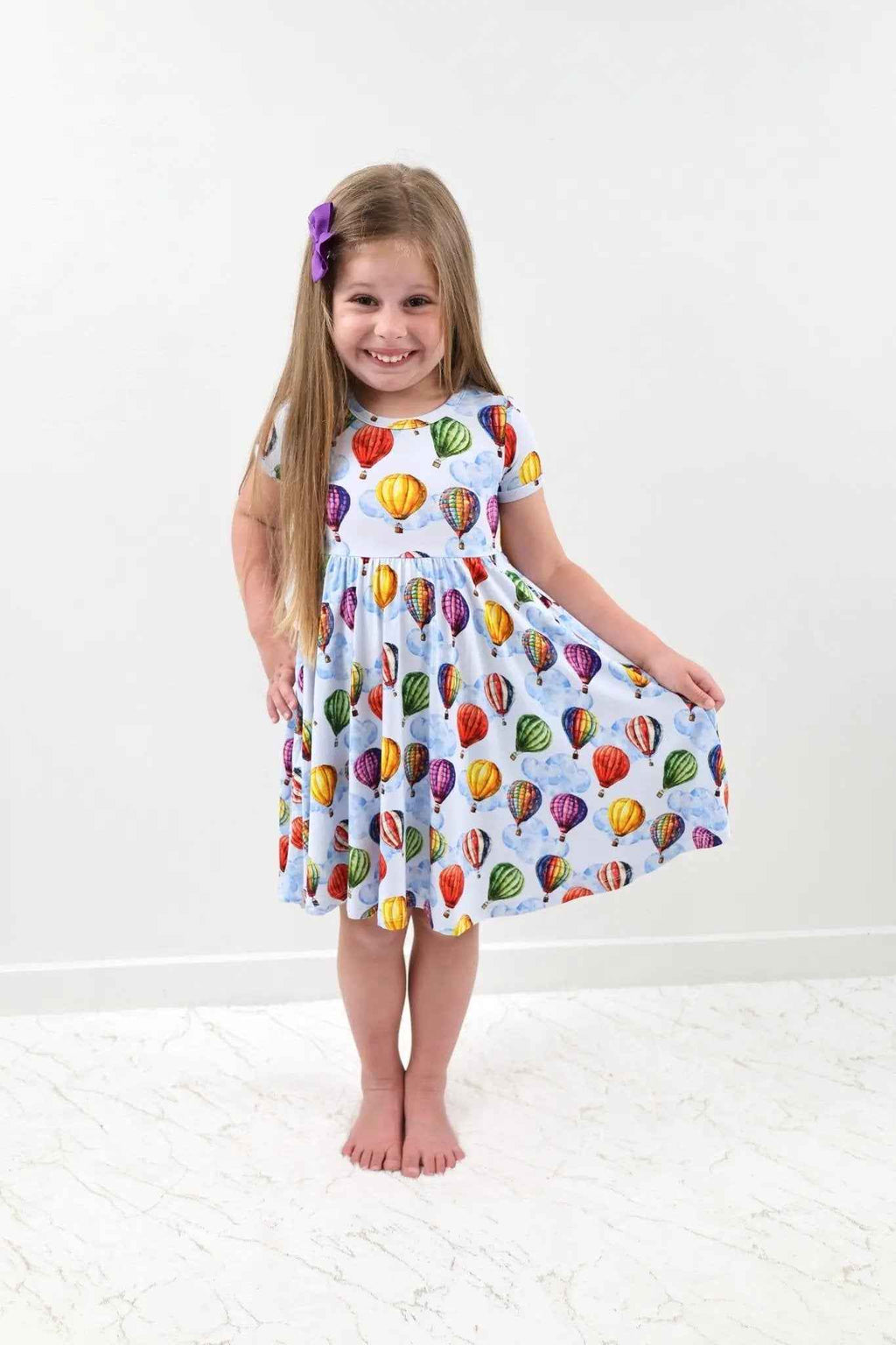 Short Sleeve Dress & Short Set