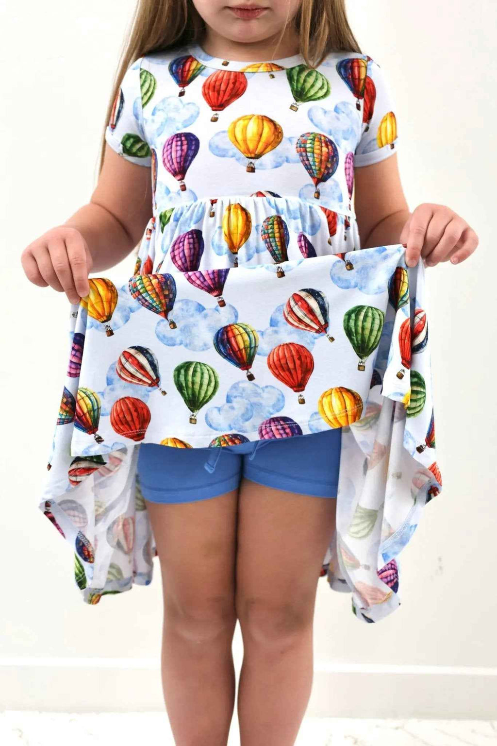 Short Sleeve Dress & Short Set