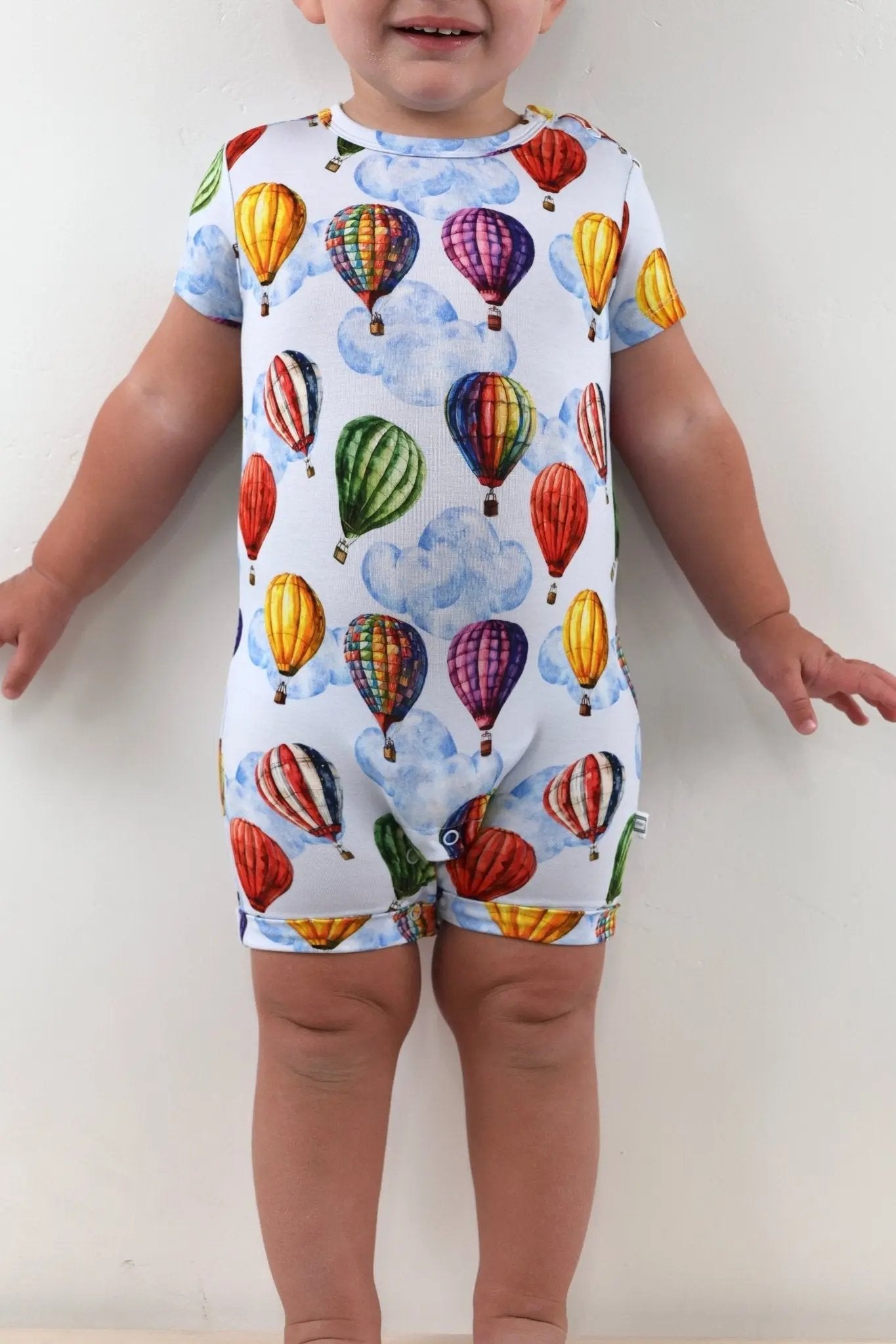 Short Sleeve Shortie Romper
