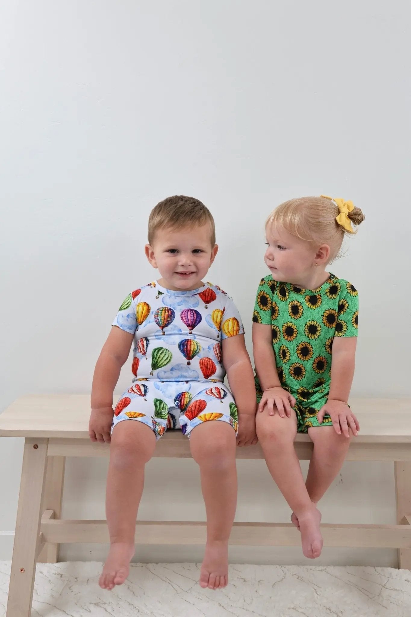 Short Sleeve Shortie Romper