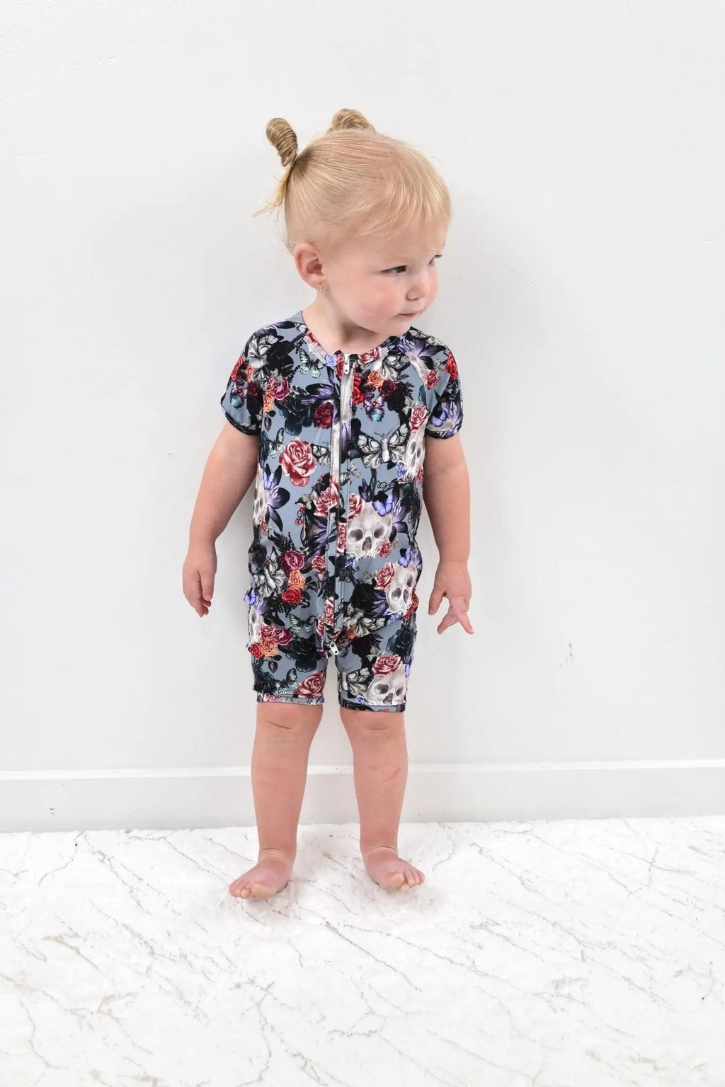 Short Sleeve Shortie Romper