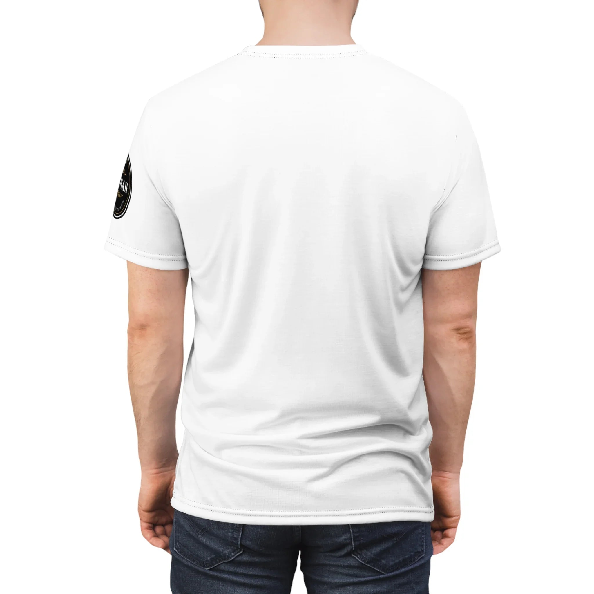 Paris 1984 Men's Black Stitching Tee