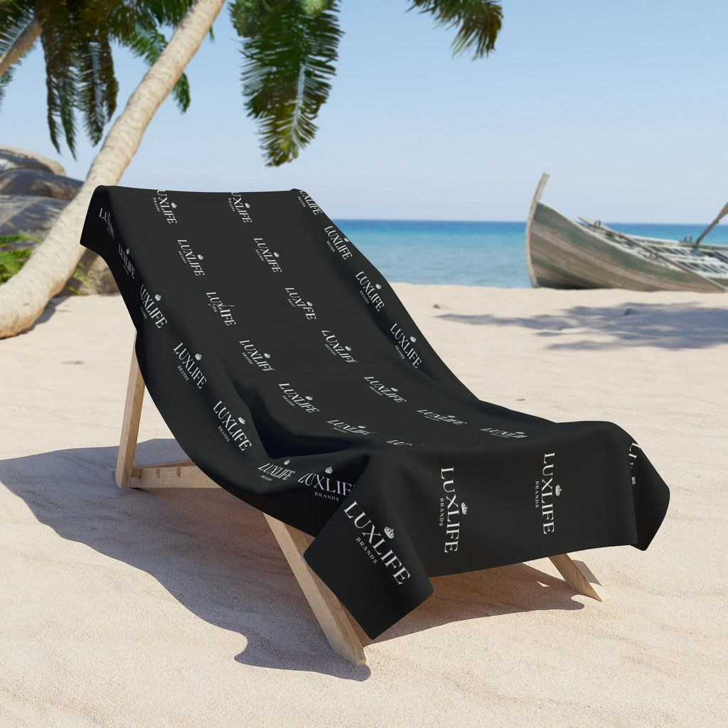 Luxlife Brands W&B Pattern Beach Towel