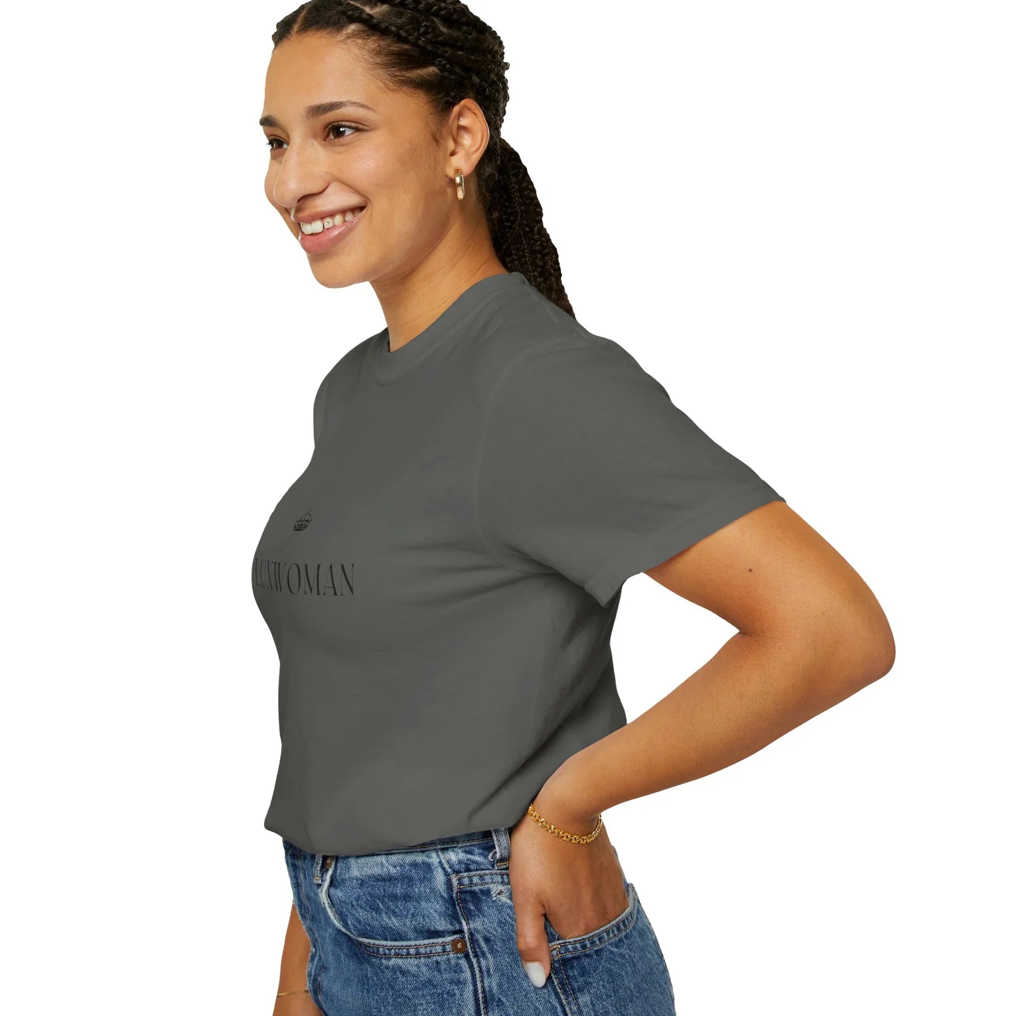 LUXWOMAN Soft 100% Cotton Comfort Tee