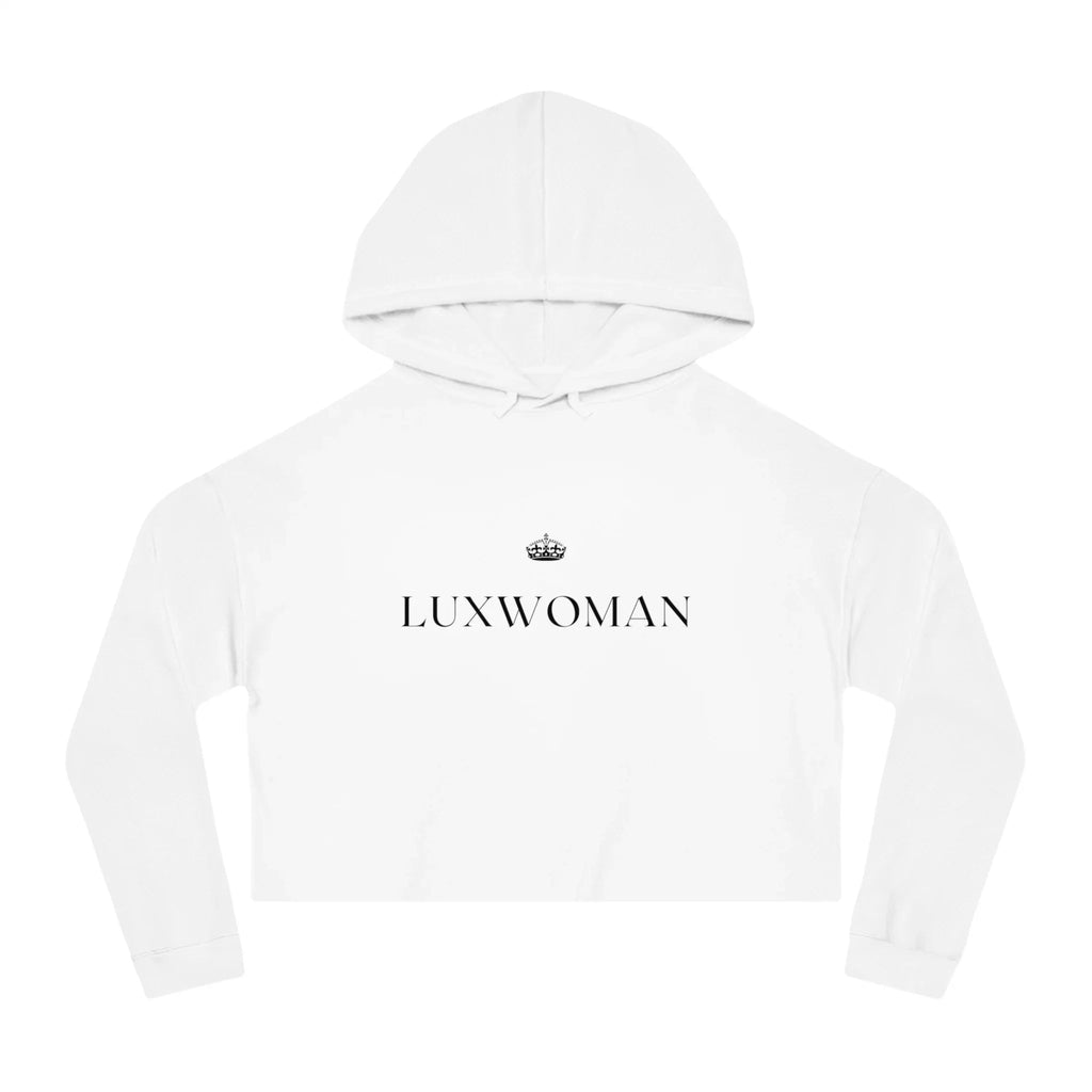 LUX Cropped Hooded Sweatshirt