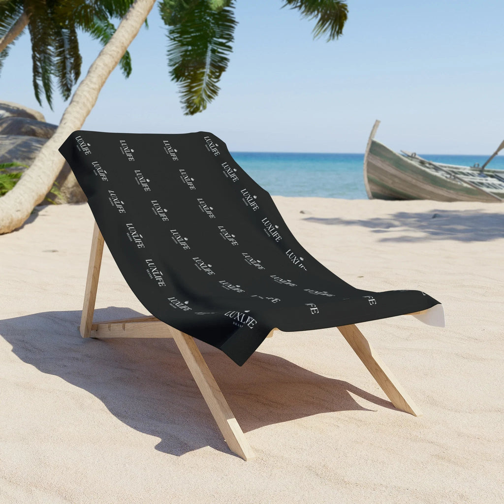 Luxlife Brands W&B Pattern Beach Towel
