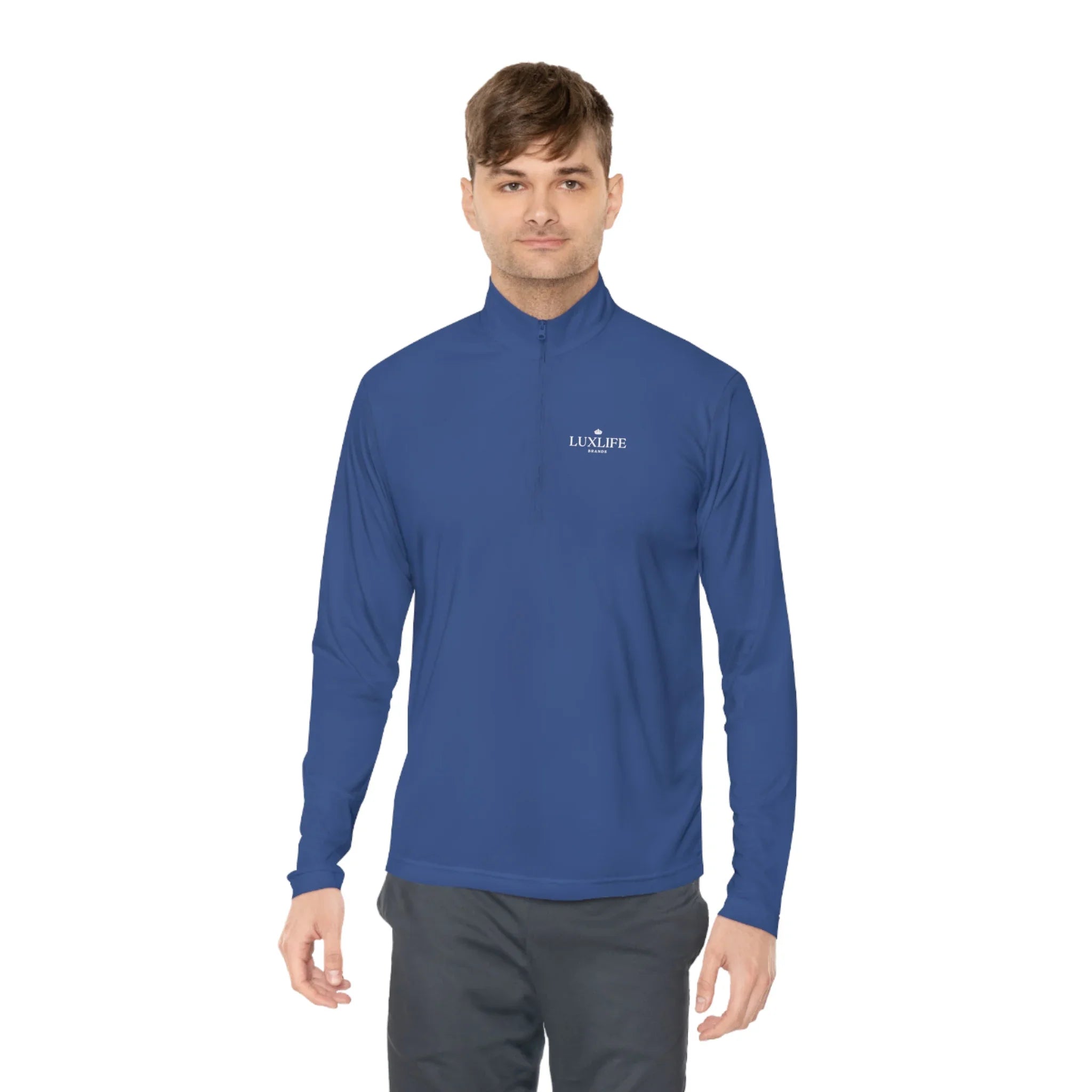 Luxlife Brands Recharge Quarter-Zip Pullover