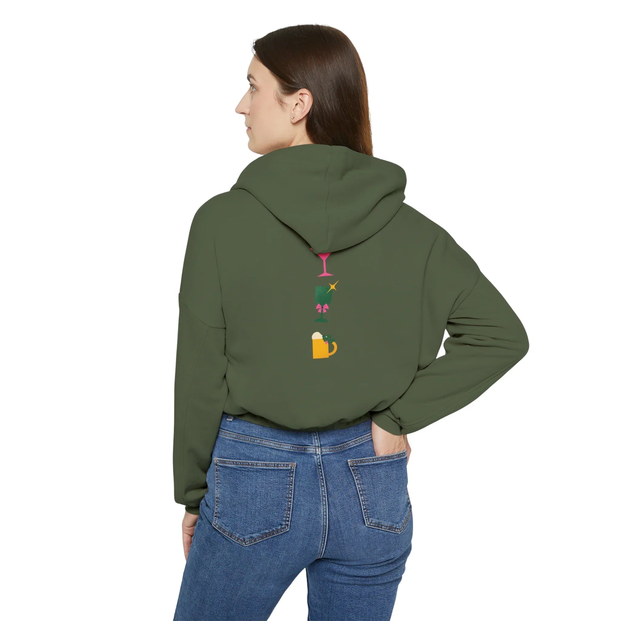 Women's Get Lit Cinched Bottom Hoodie
