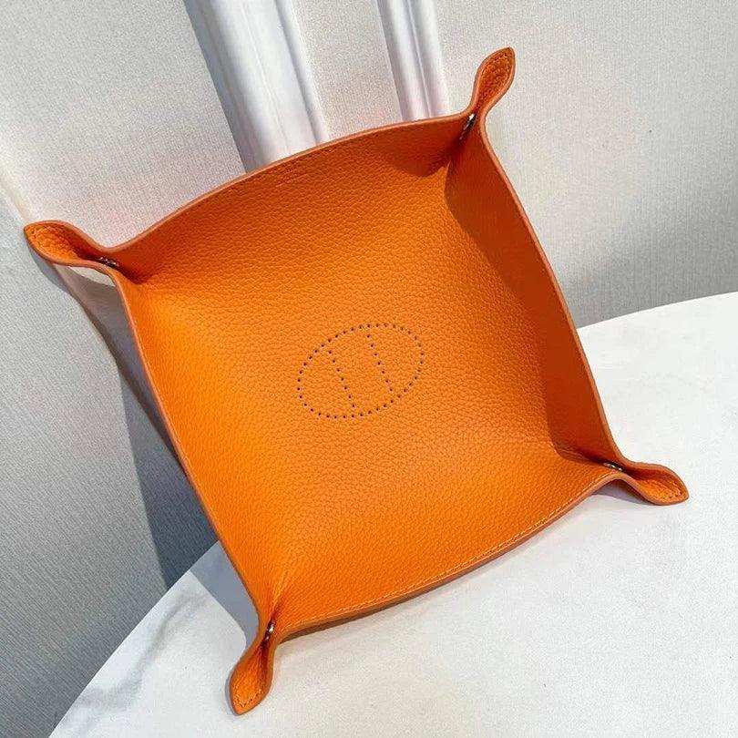 Designer Lux Leather Valet Tray