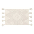 Handmade Tassel Rug Beige White Cotton Soft Carpet Bedroom Bedside Nordic Rugs Household Non-slip Mat Morocco Carpet