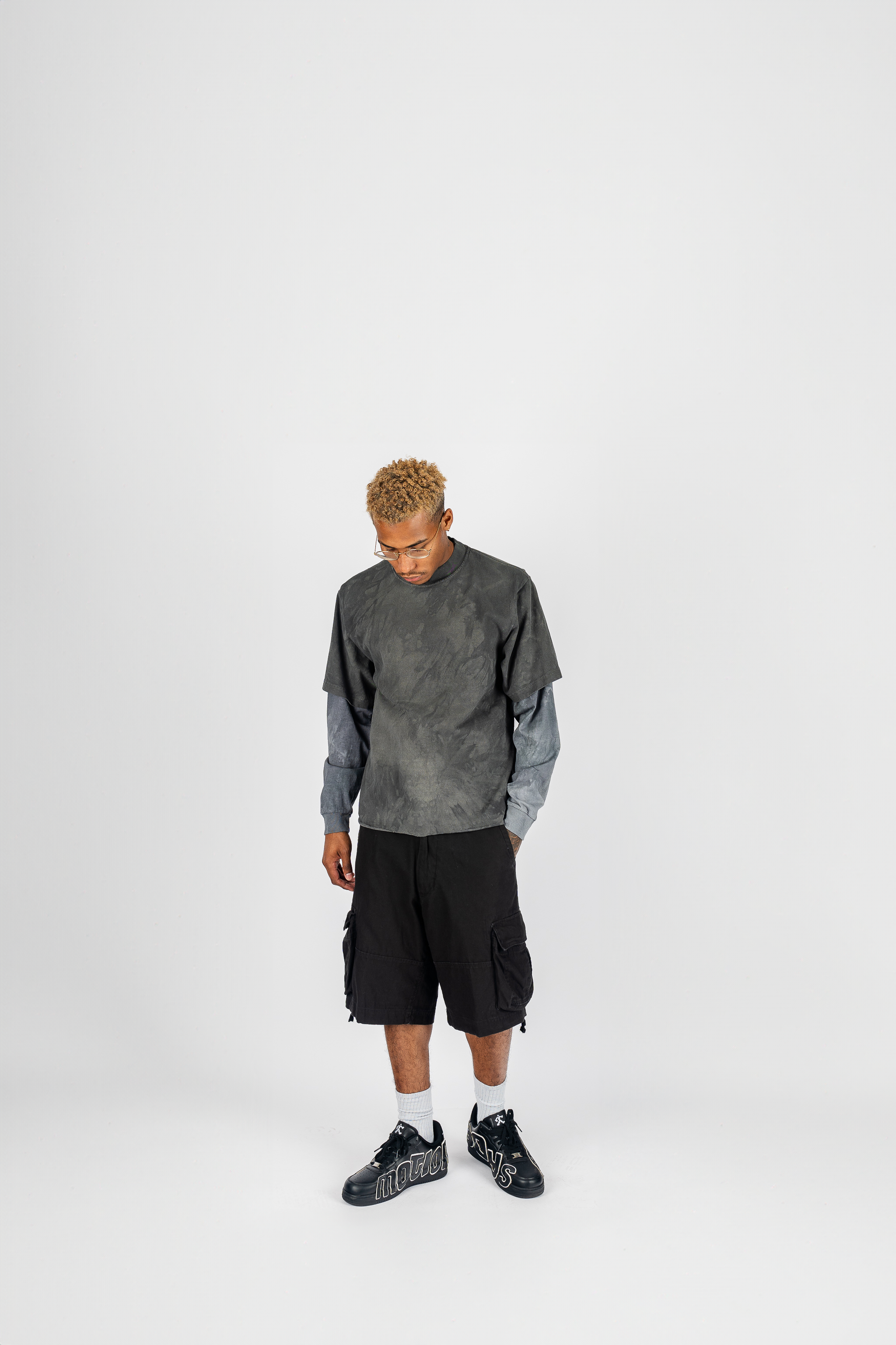 Vintage Utility Cargo Shorts