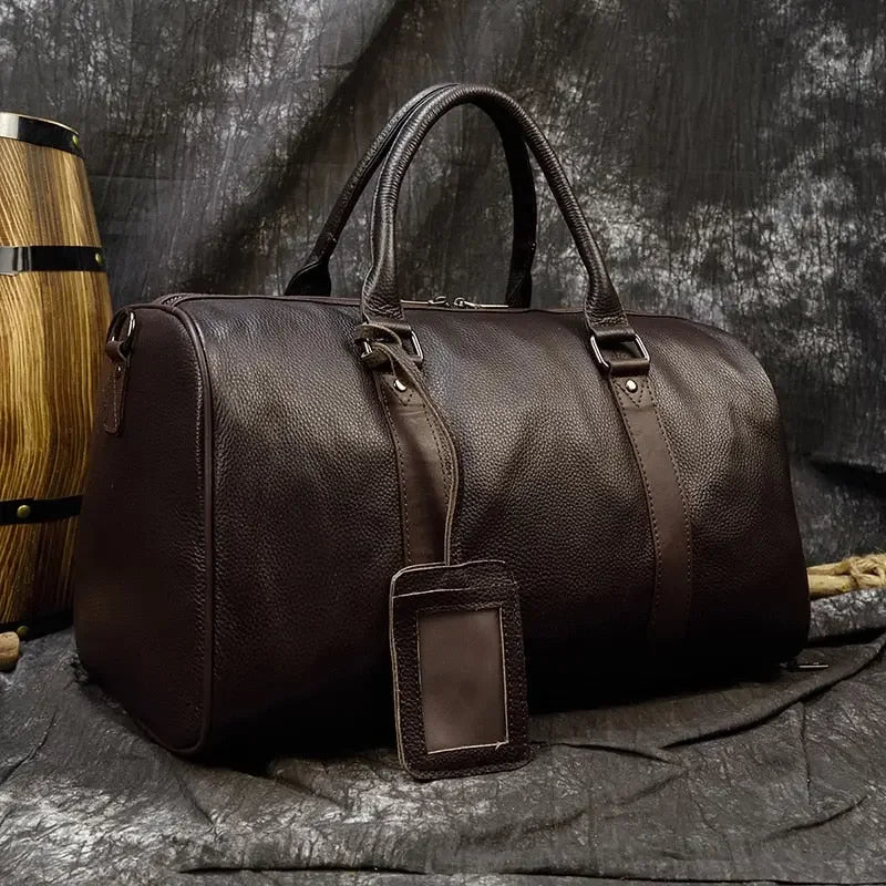 LUX Genuine Leather Travel Bag