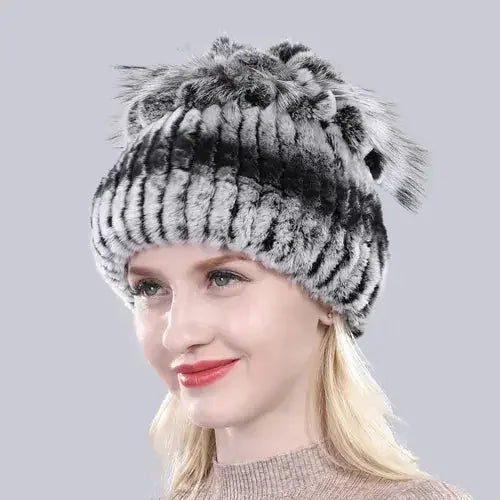 LUX Winter Rabbit Fur Hat